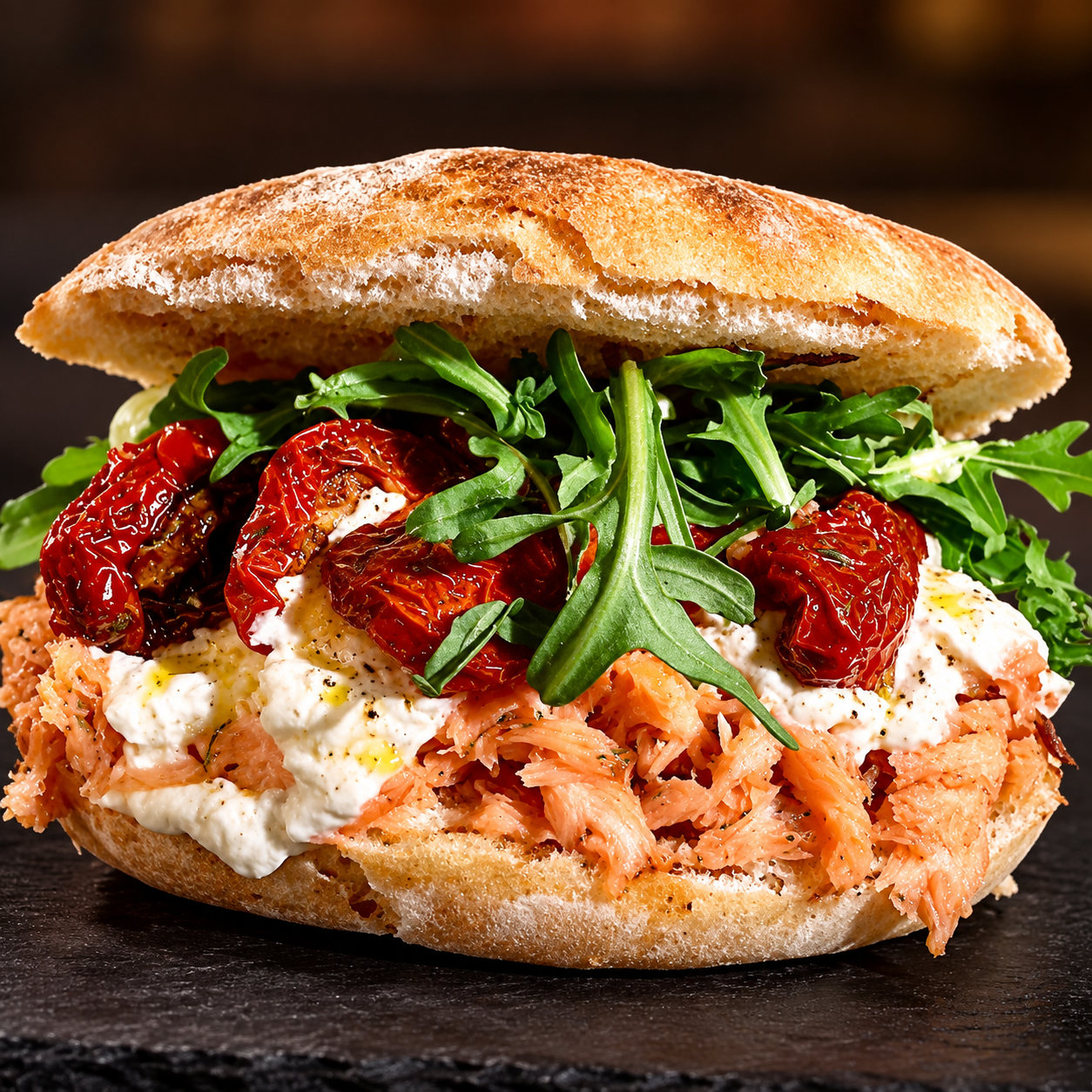 Panino al Salmone